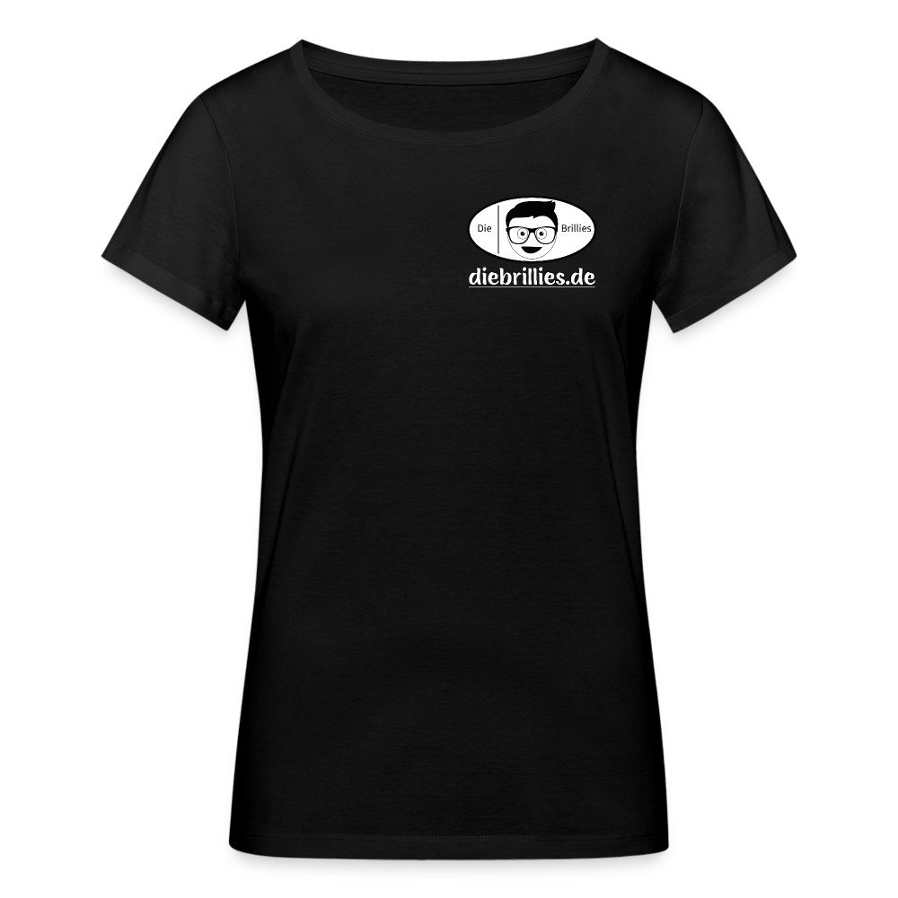 Die Brillies Fanedition - Frauen T-Shirt aus 100% Bio-Baumwolle - Schwarz