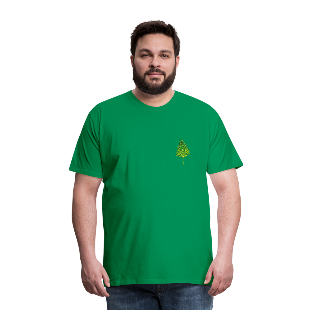Das Blatt - Männer T-Shirt - Kelly Green