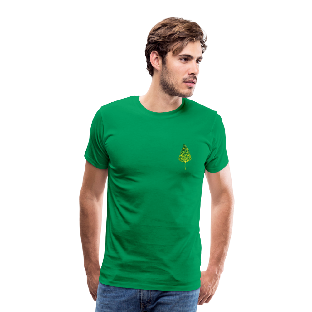 Das Blatt - Männer T-Shirt - Kelly Green