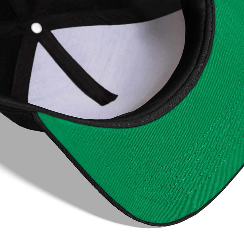 eine Weinschorle bitte - Snapback Cap - Schwarz/Schwarz