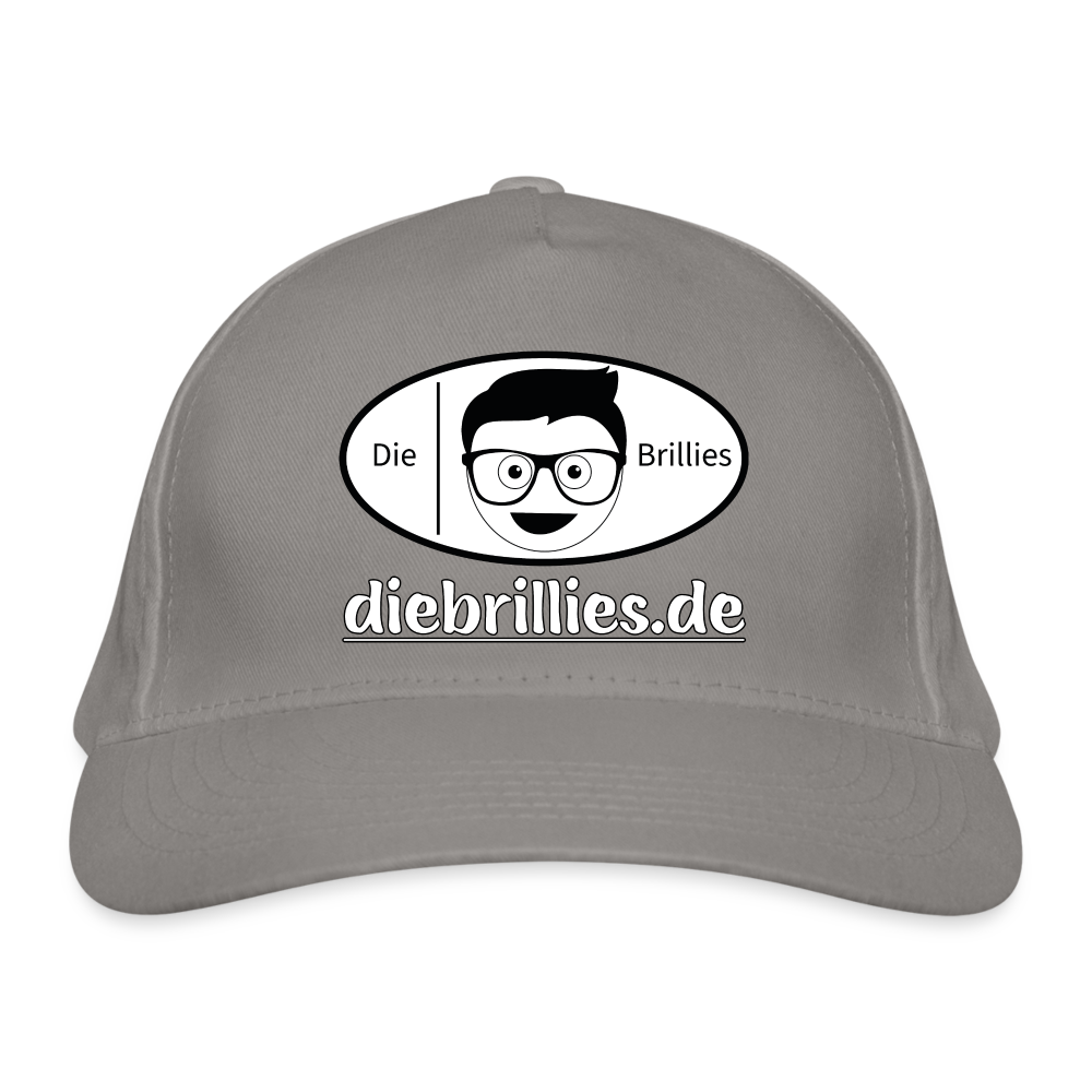 Die Brillies Fanedition - Bio-Baseballkappe - Hellgrau