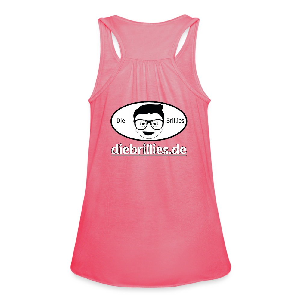 Die Brillies Fanedition - Federleichtes Frauen Tank Top - Neonpink