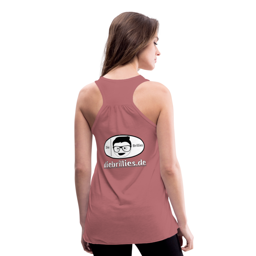 Die Brillies Fanedition - Federleichtes Frauen Tank Top - Vintage Rosa