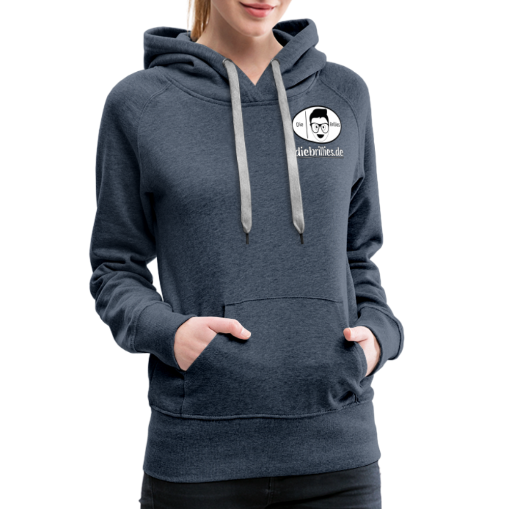 Die Brillies Fanedition - Frauen Hoodie - Jeansblau