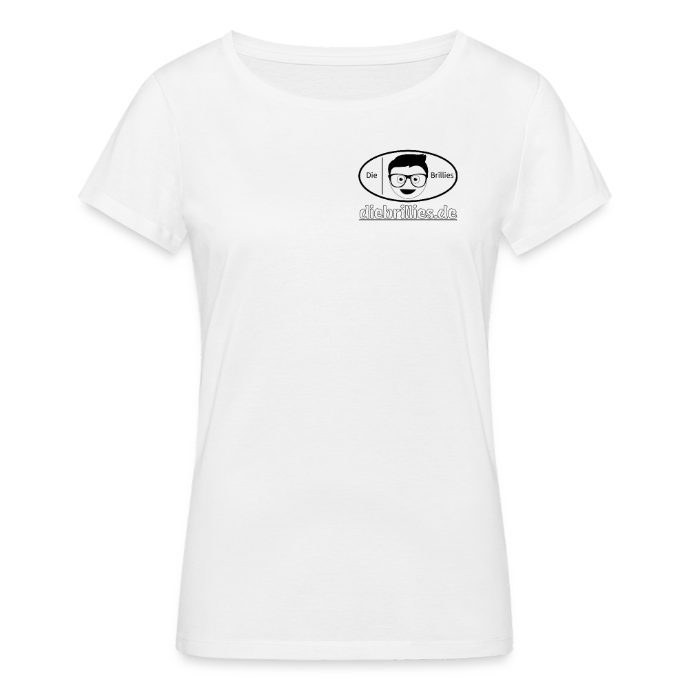 Die Brillies Fanedition - Frauen T-Shirt aus 100% Bio-Baumwolle - weiß