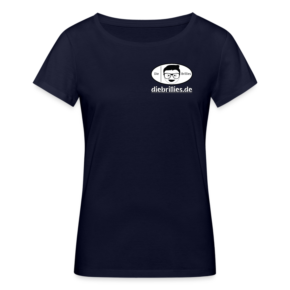 Die Brillies Fanedition - Frauen T-Shirt aus 100% Bio-Baumwolle - Navy