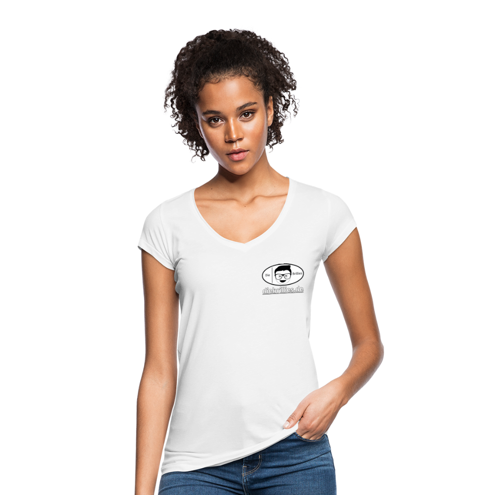 Die Brillies Fanedition - Frauen Vintage T-Shirt - weiß