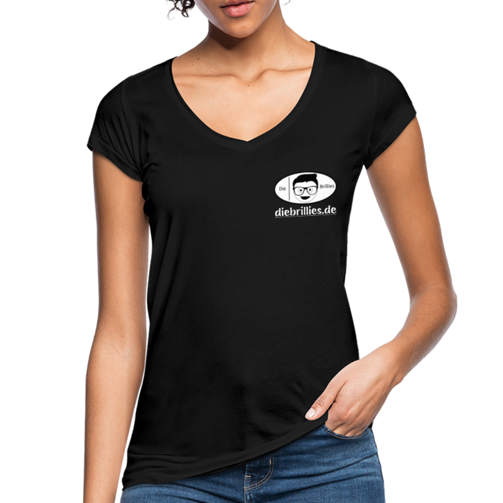 Die Brillies Fanedition - Frauen Vintage T-Shirt - Schwarz