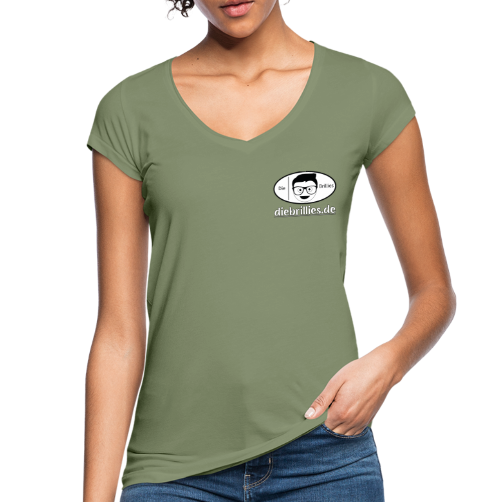 Die Brillies Fanedition - Frauen Vintage T-Shirt - Oliv