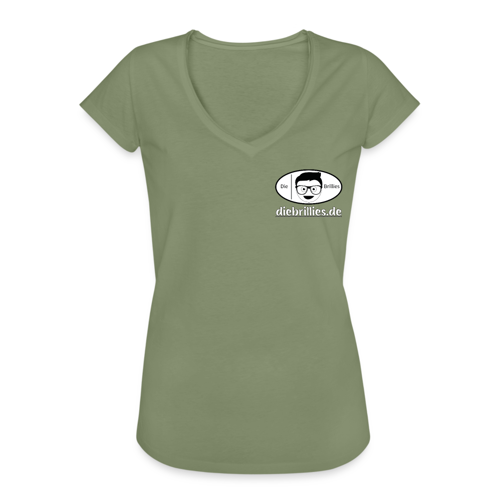 Die Brillies Fanedition - Frauen Vintage T-Shirt - Oliv