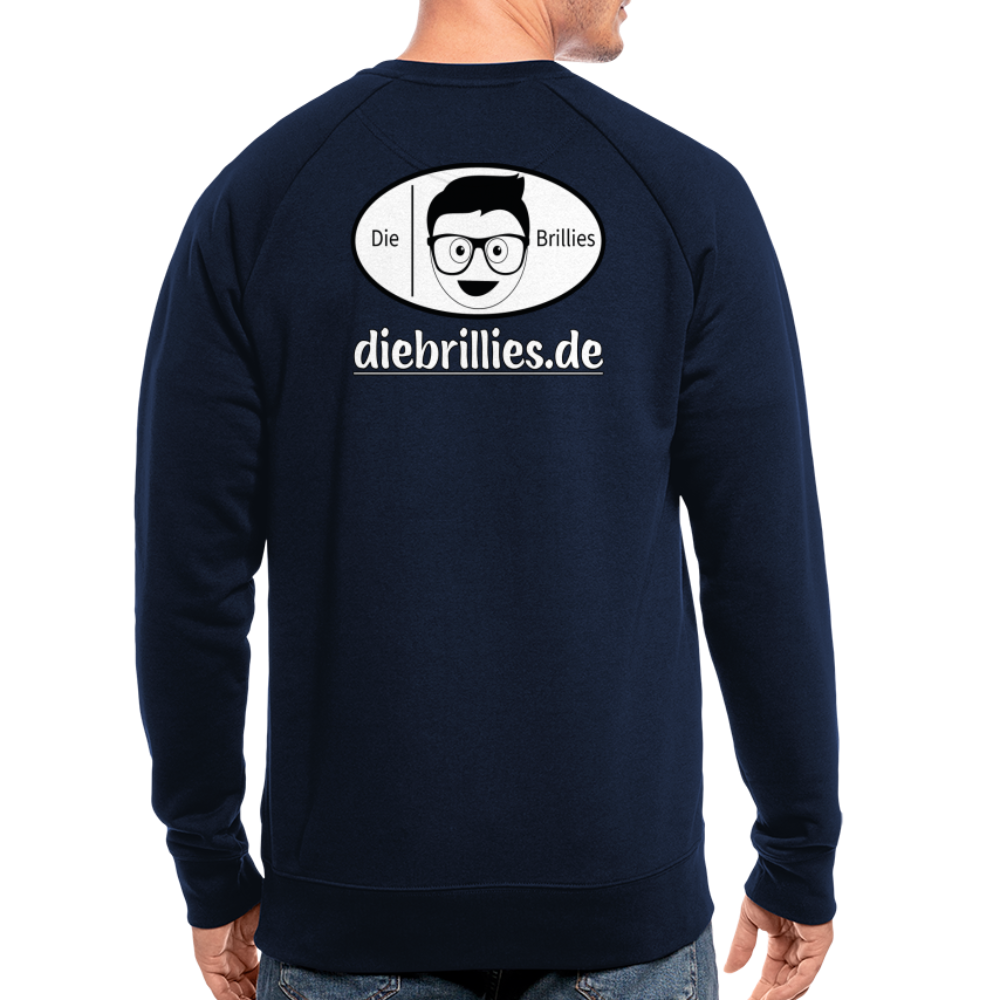 Die Brillies Fanedition - Männer Bio-Sweatshirt - Navy