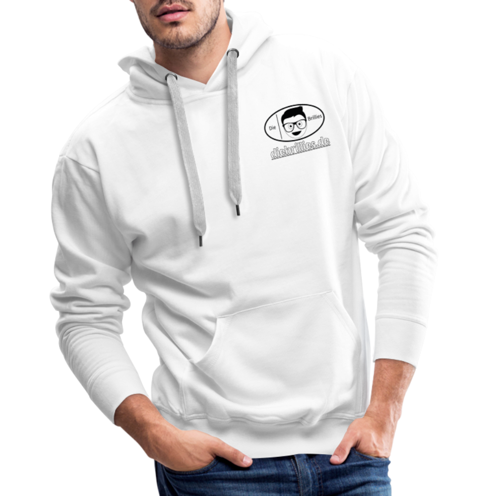 Die Brillies Fanedition - Männer Hoodie - weiß