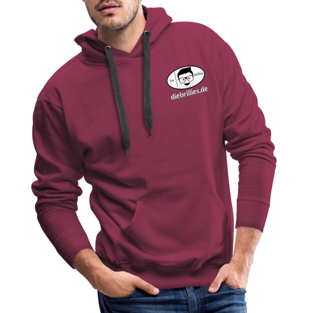 Die Brillies Fanedition - Männer Hoodie - Bordeaux