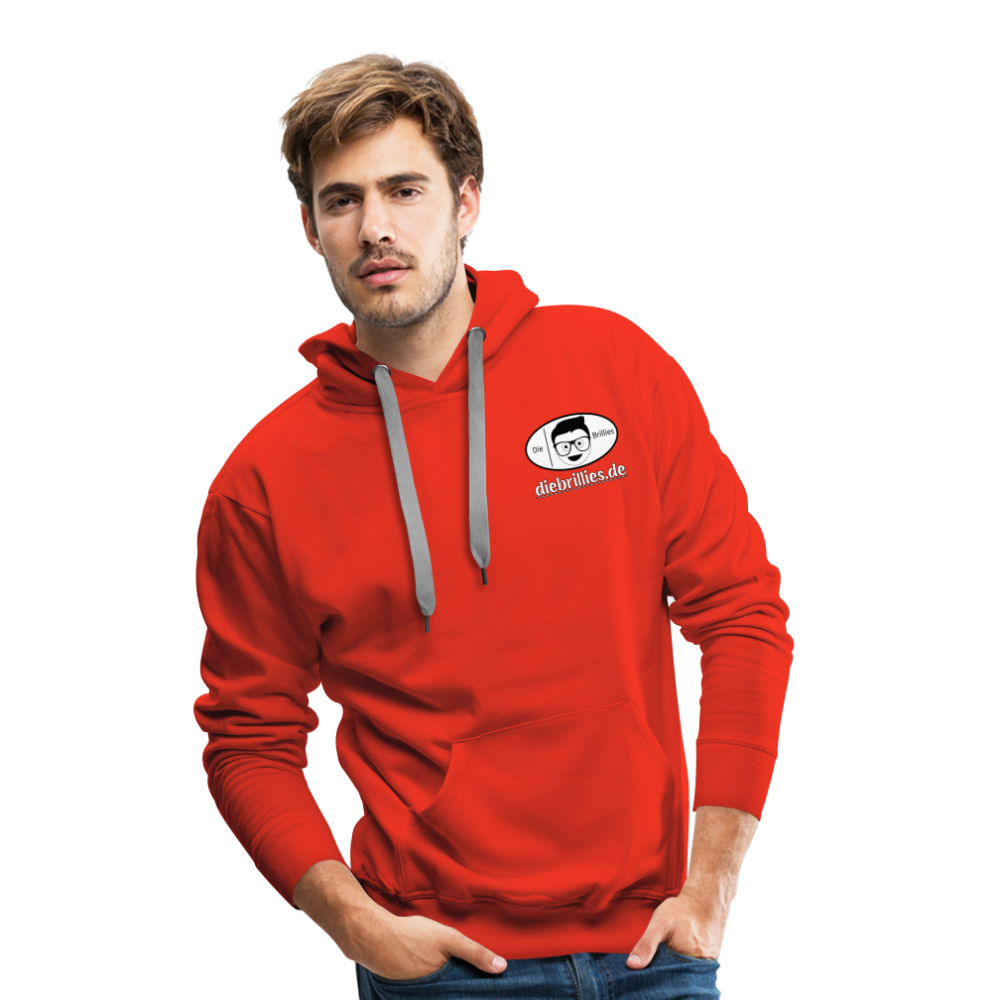 Die Brillies Fanedition - Männer Hoodie - Rot