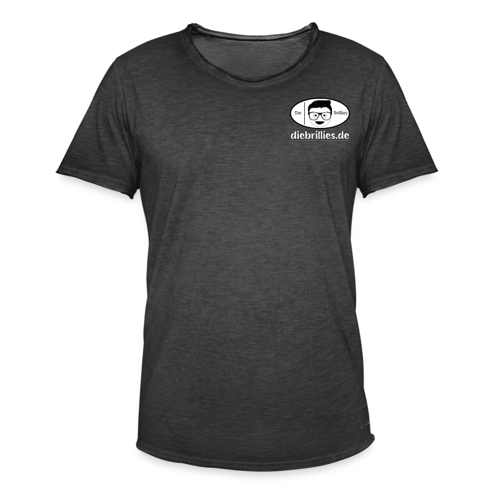 Die Brillies Fanedition - Männer Vintage T-Shirt - Vintage Schwarz