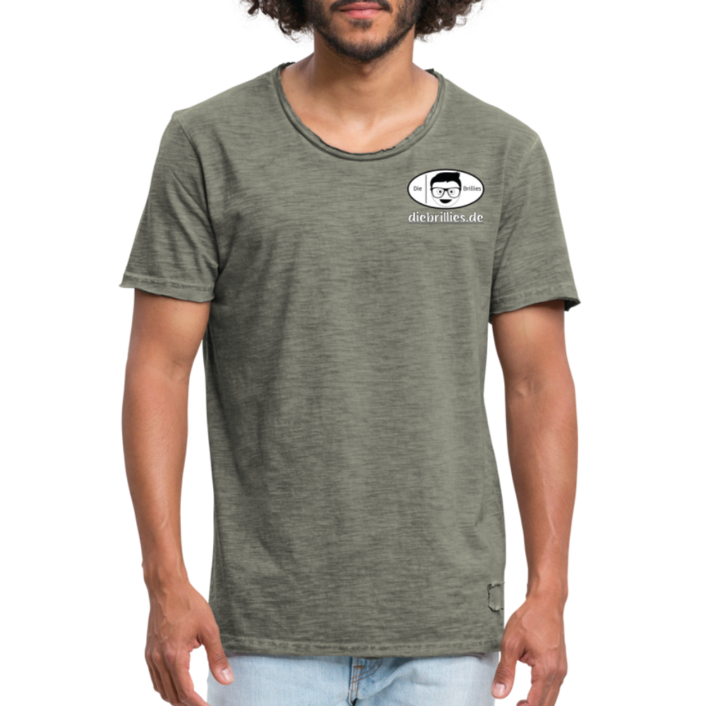 Die Brillies Fanedition - Männer Vintage T-Shirt - Vintage Khaki