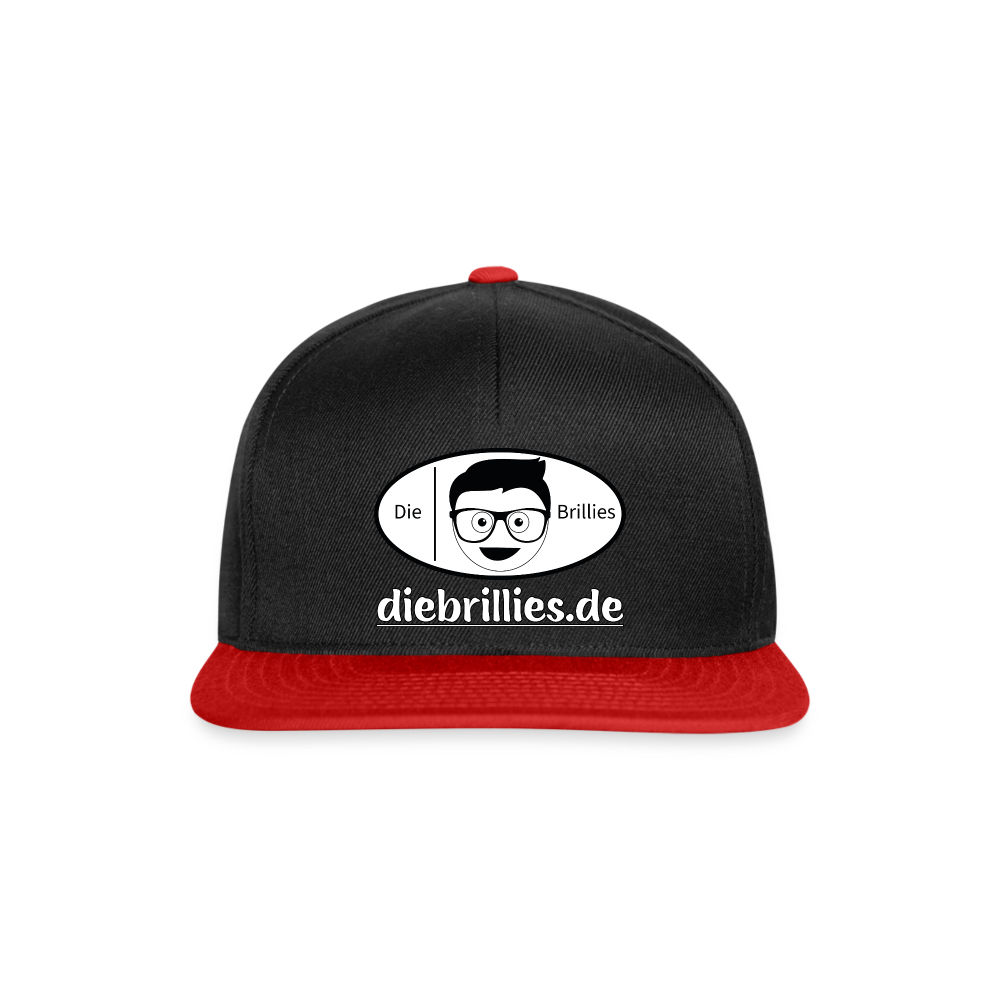 Die Brillies Fanedition - Snapback Cap - Schwarz/Rot