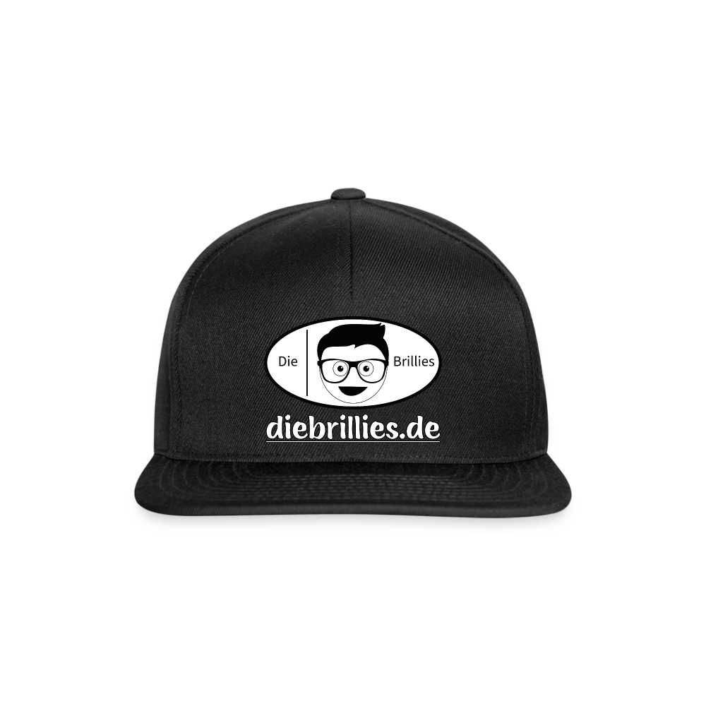 Die Brillies Fanedition - Snapback Cap - Schwarz/Schwarz