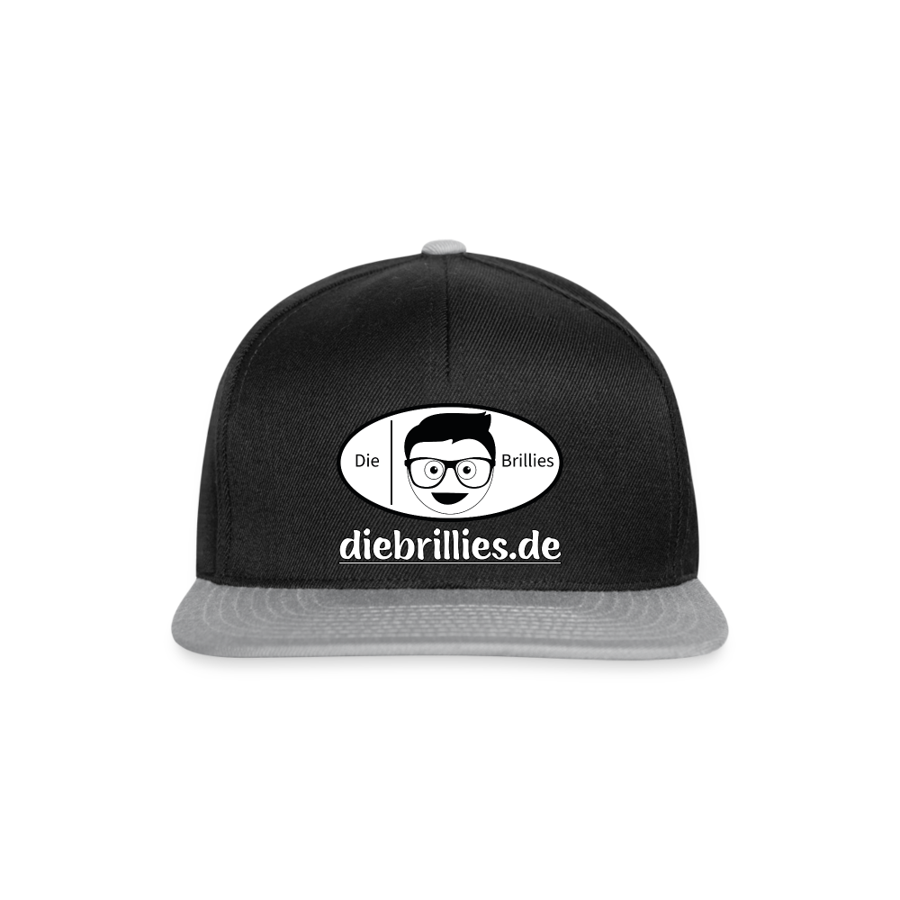 Die Brillies Fanedition - Snapback Cap - Schwarz/Grau