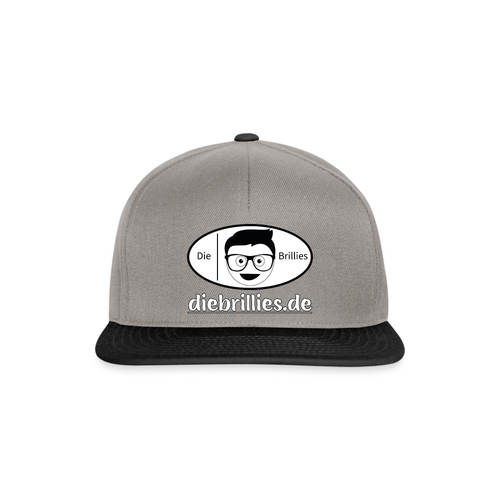 Die Brillies Fanedition - Snapback Cap - Graphit/Schwarz