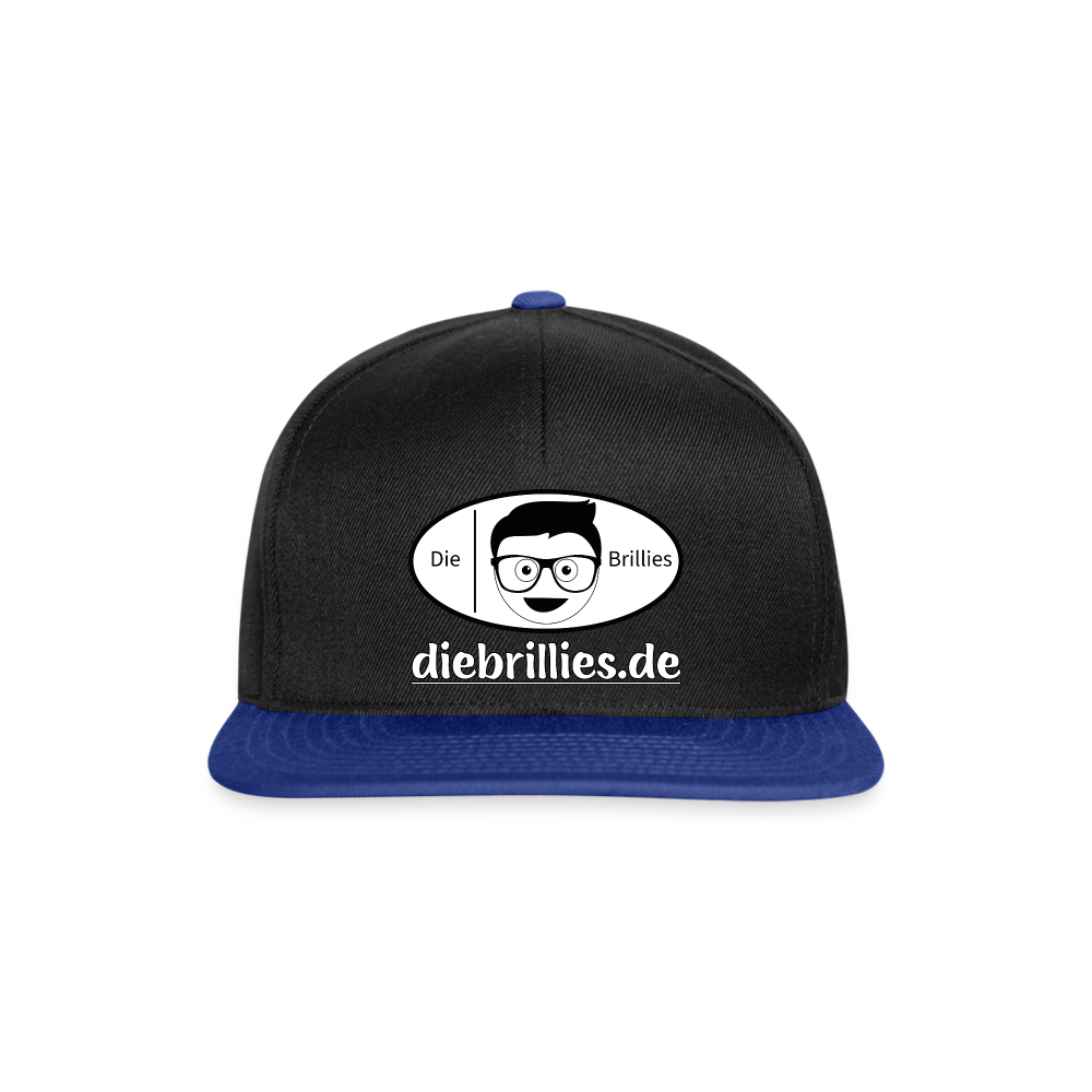 Die Brillies Fanedition - Snapback Cap - Schwarz/Königsblau