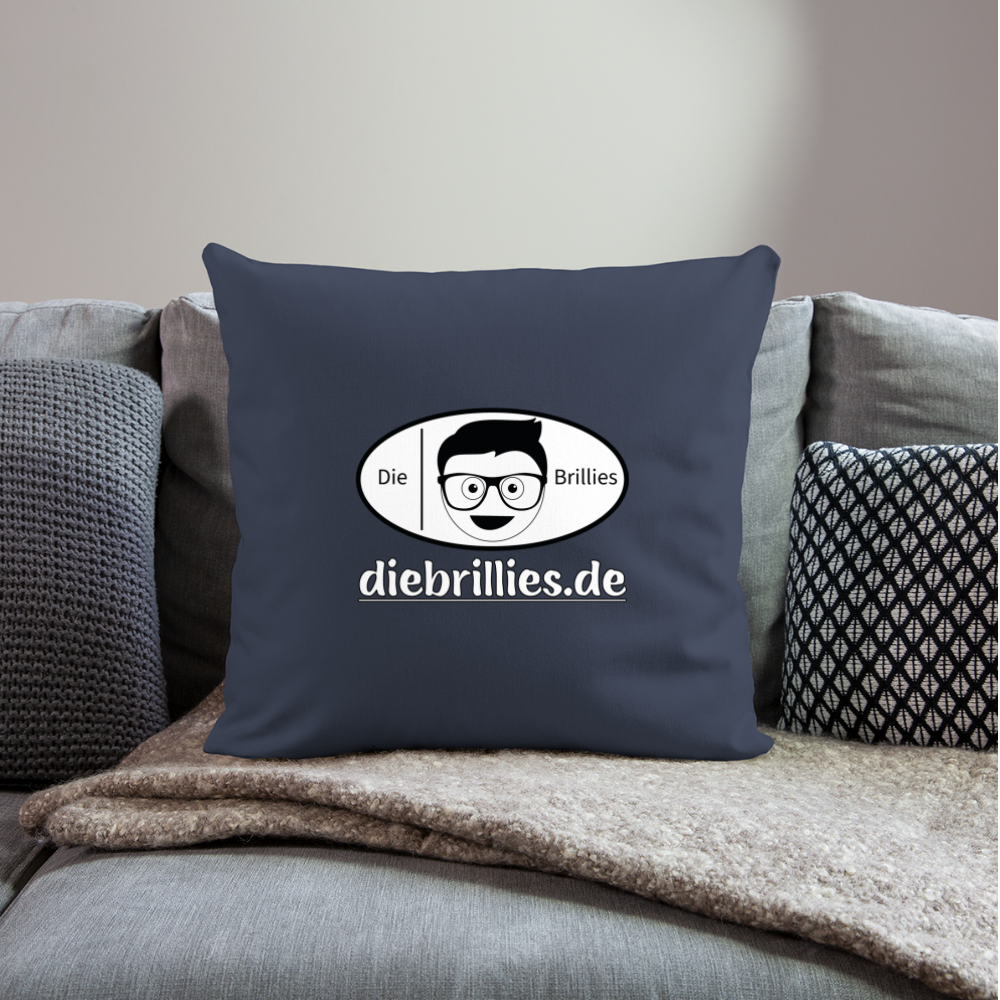 Die Brillies Fanedition - Sofakissen mit Füllung 44 x 44 cm - Navy