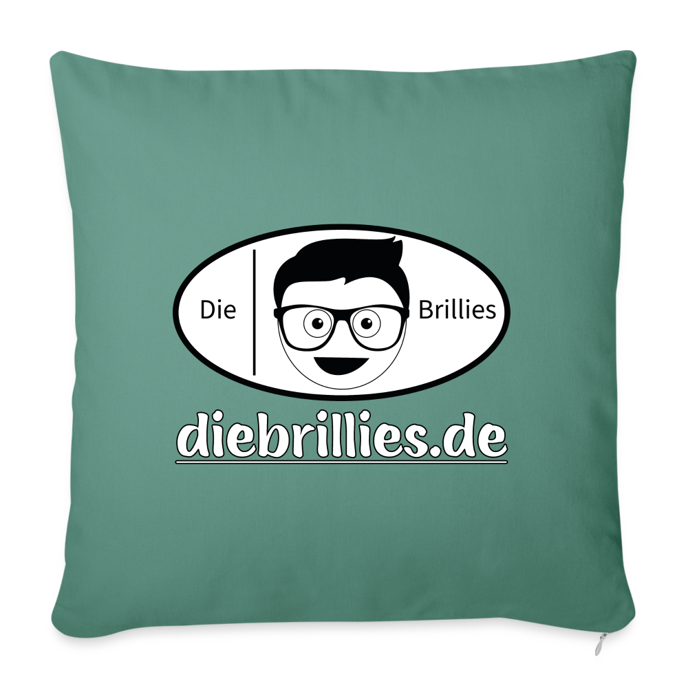 Die Brillies Fanedition - Sofakissen mit Füllung 44 x 44 cm - Tanngrün
