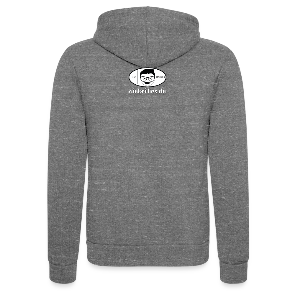 Die Brillies Fanedition - Unisex Tri-Blend Kapuzenjacke - Grau Triblend