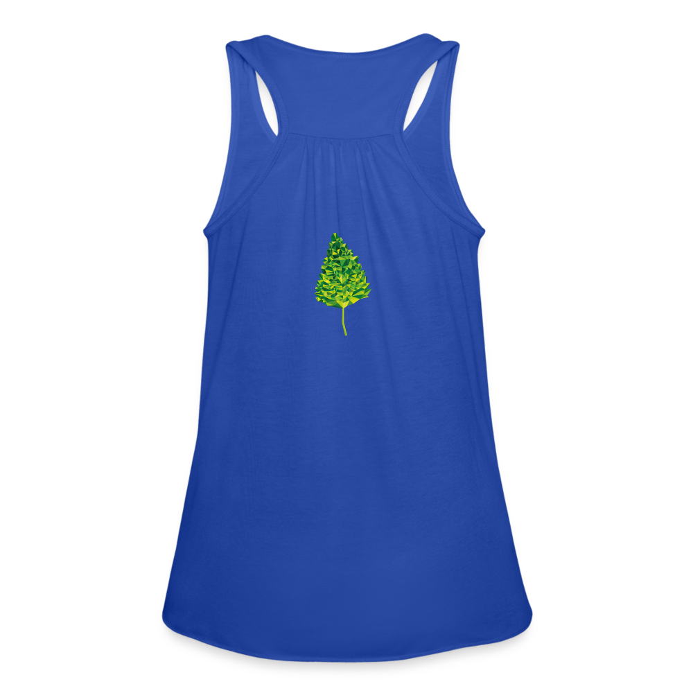 Das Blatt - Federleichtes Frauen Tank Top - Royalblau
