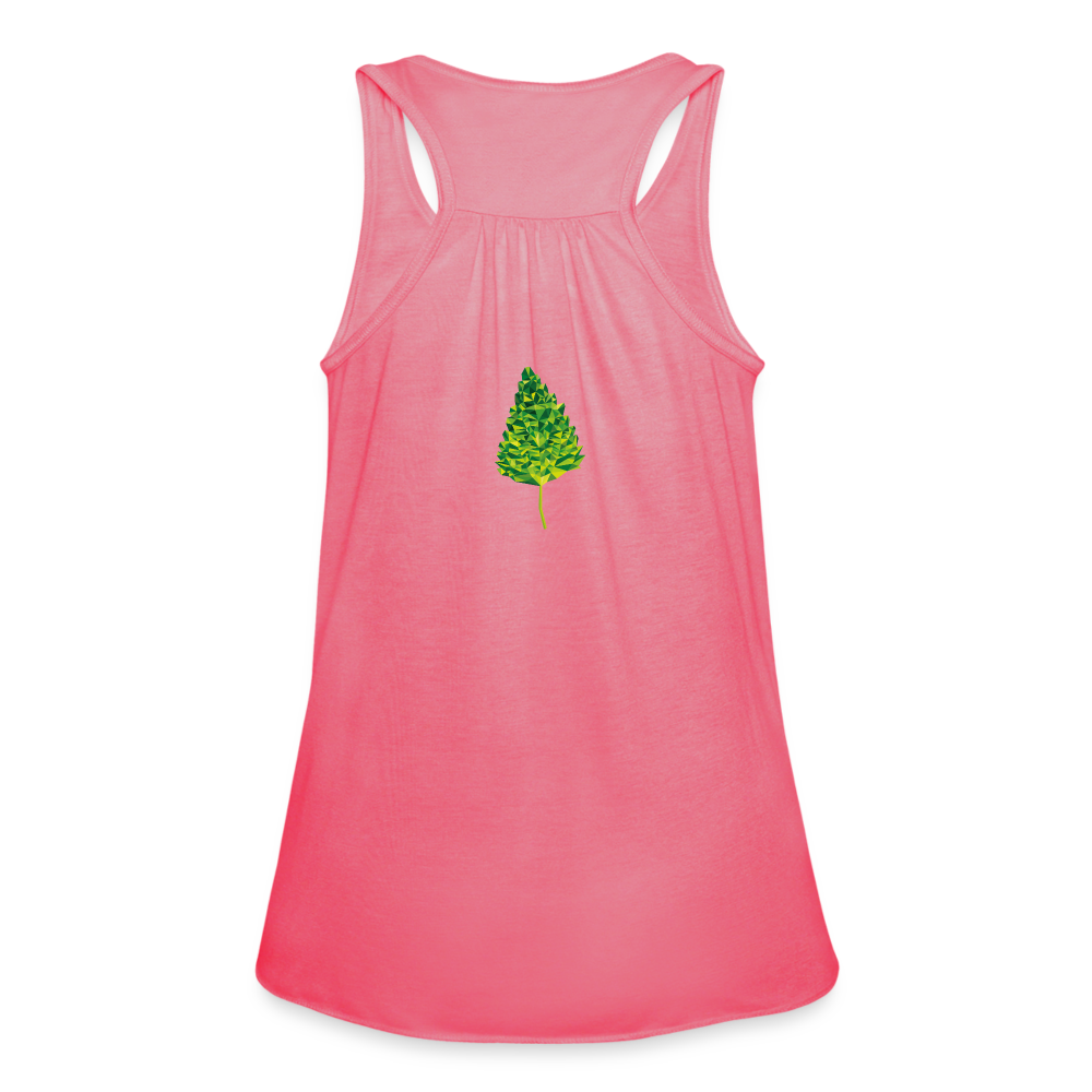 Das Blatt - Federleichtes Frauen Tank Top - Neonpink