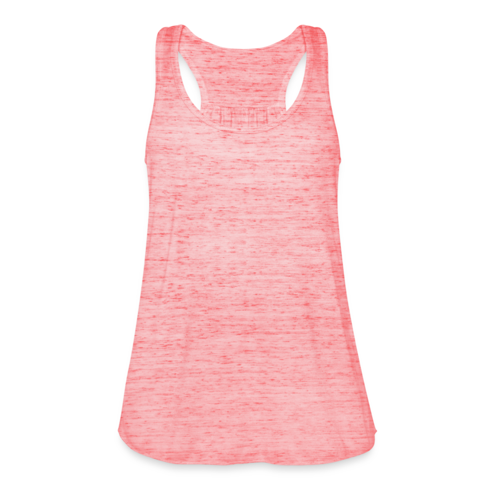 Das Blatt - Federleichtes Frauen Tank Top - Rot meliert