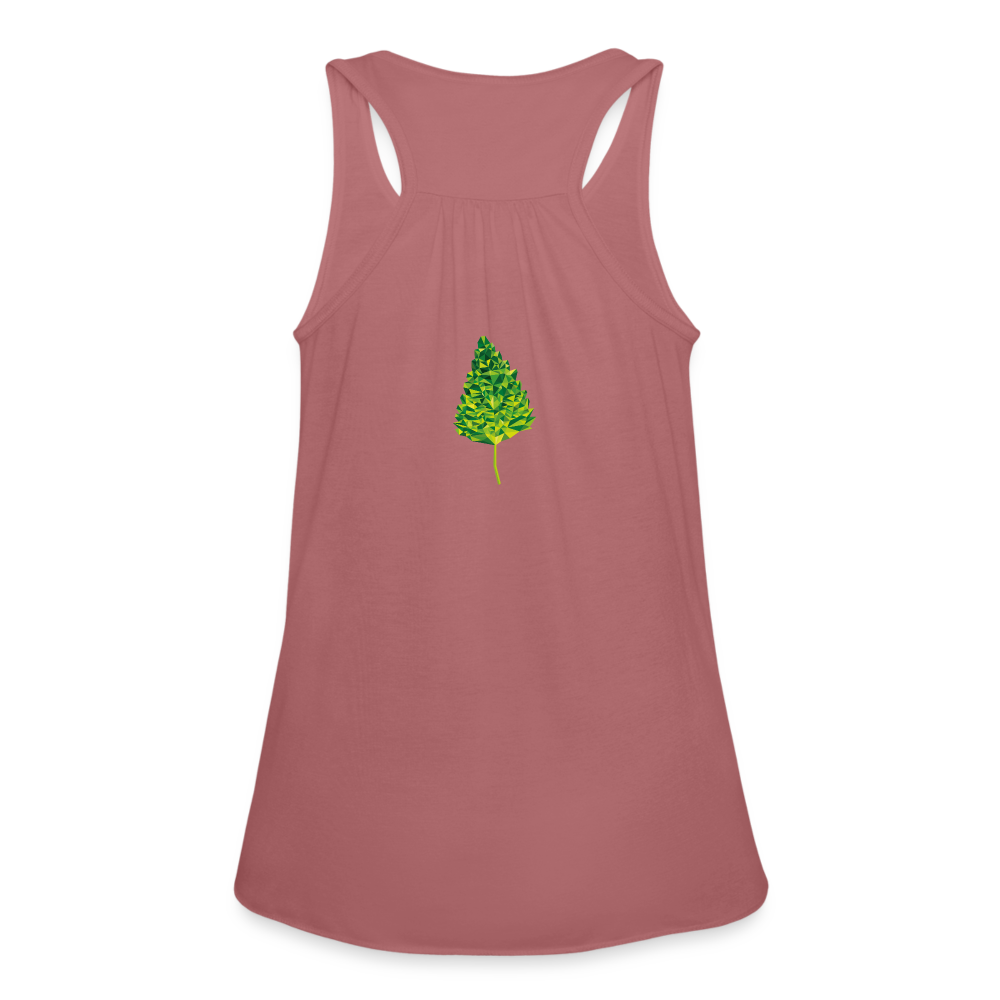Das Blatt - Federleichtes Frauen Tank Top - Vintage Rosa