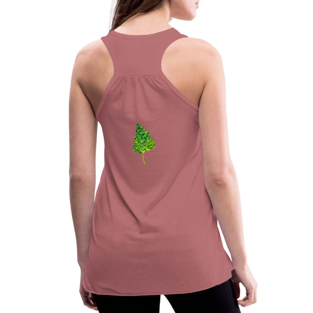Das Blatt - Federleichtes Frauen Tank Top - Vintage Rosa