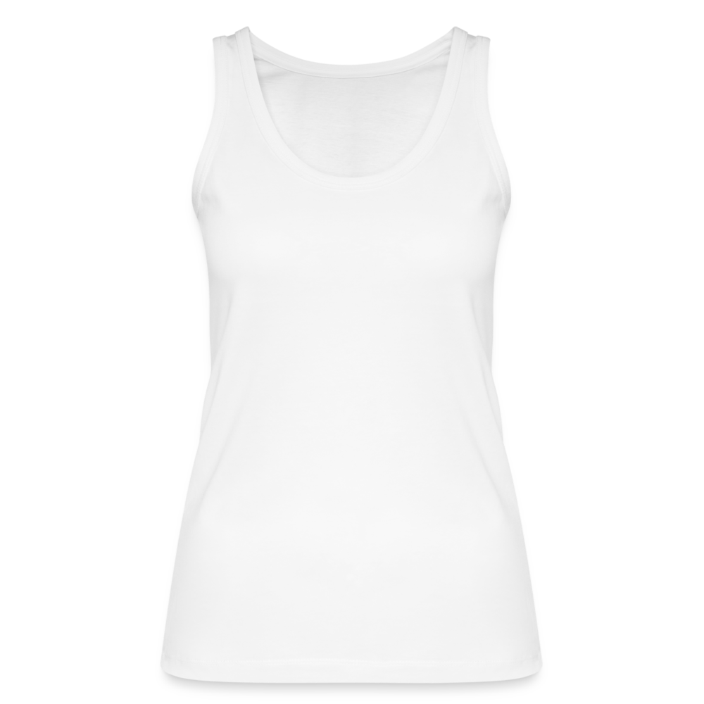 Das Blatt - Frauen Tank Top aus 100% Bio-Baumwolle - weiß