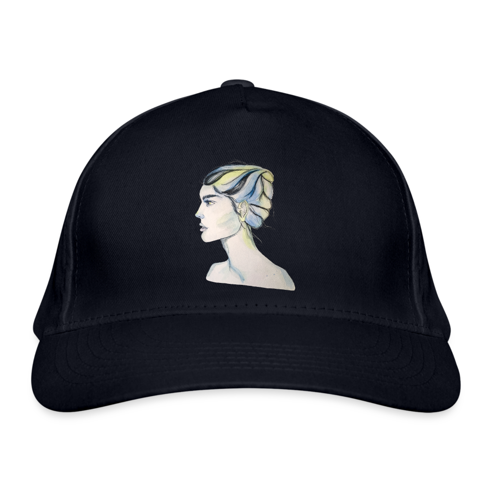 Portrait - Bio-Baseballkappe - Navy