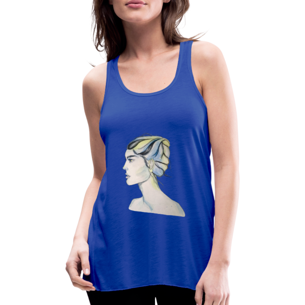 Portrait - Federleichtes Frauen Tank Top - Royalblau
