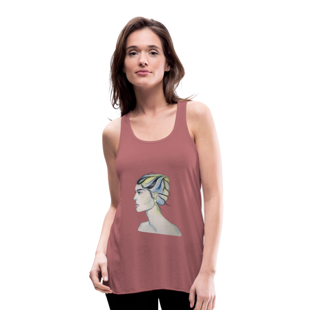 Portrait - Federleichtes Frauen Tank Top - Vintage Rosa
