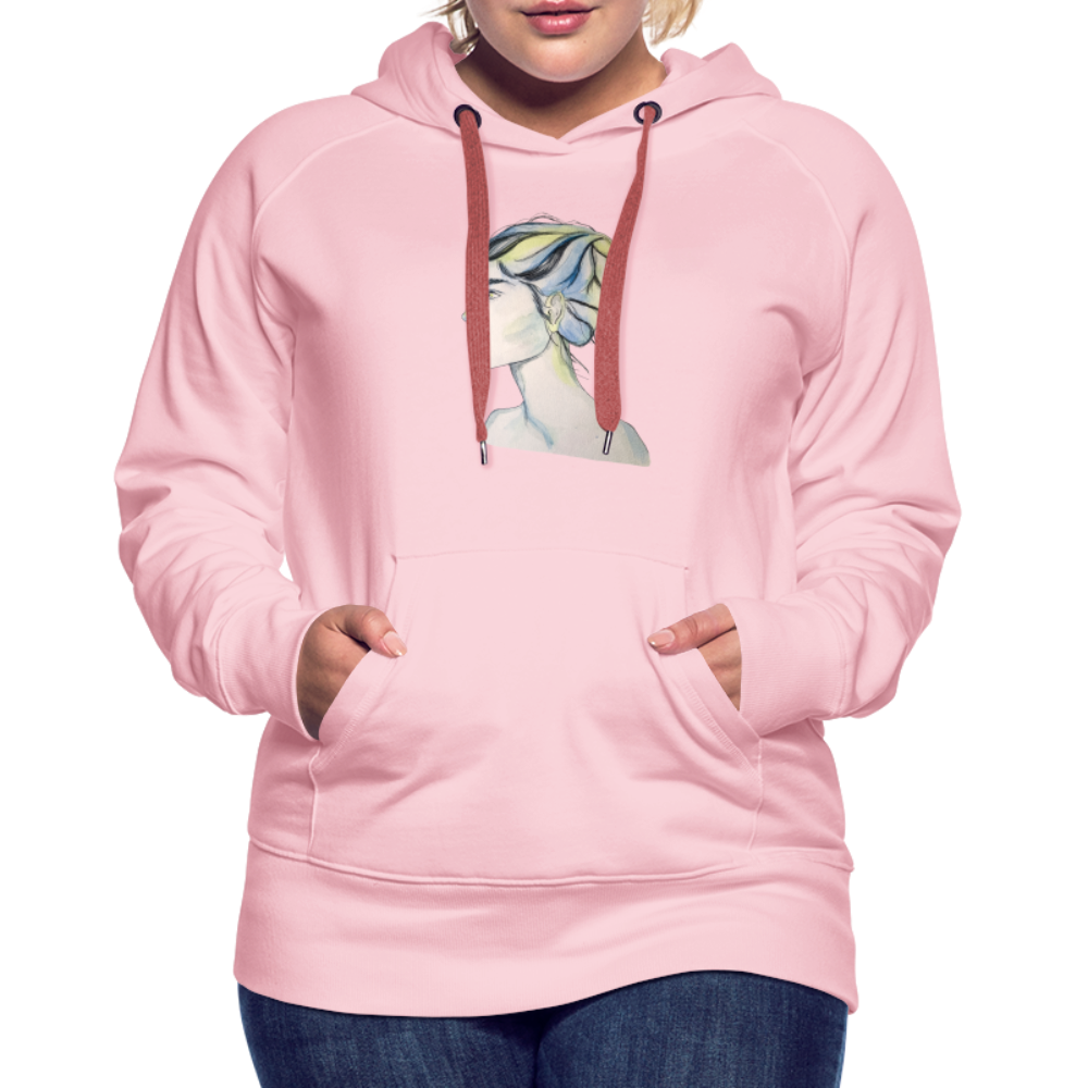 Portrait - Frauen Hoodie - Kristallrosa