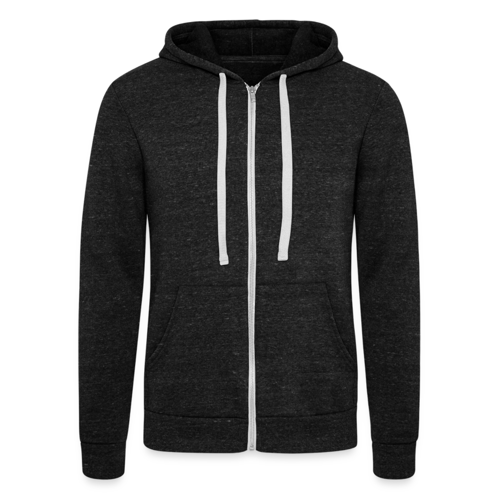 Portrait - Unisex Tri-Blend Kapuzenjacke - Anthrazit