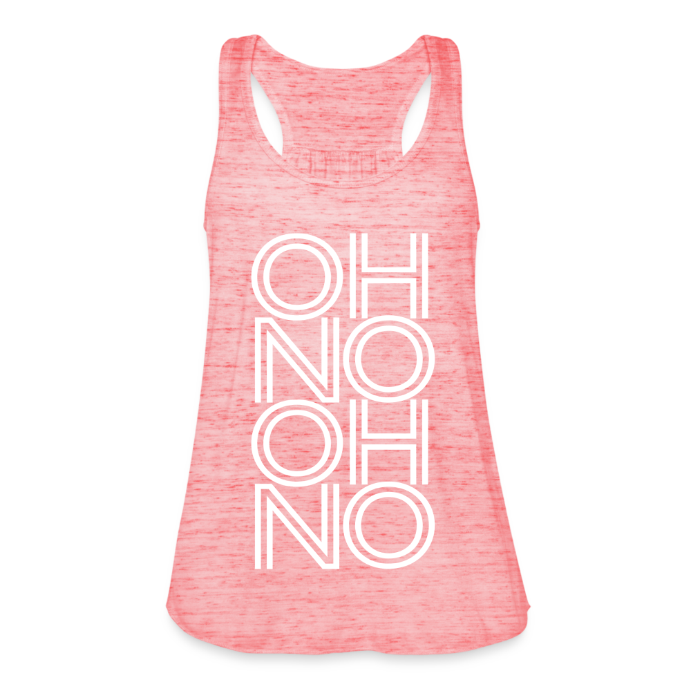 OH NO - Federleichtes Frauen Tank Top - Rot meliert