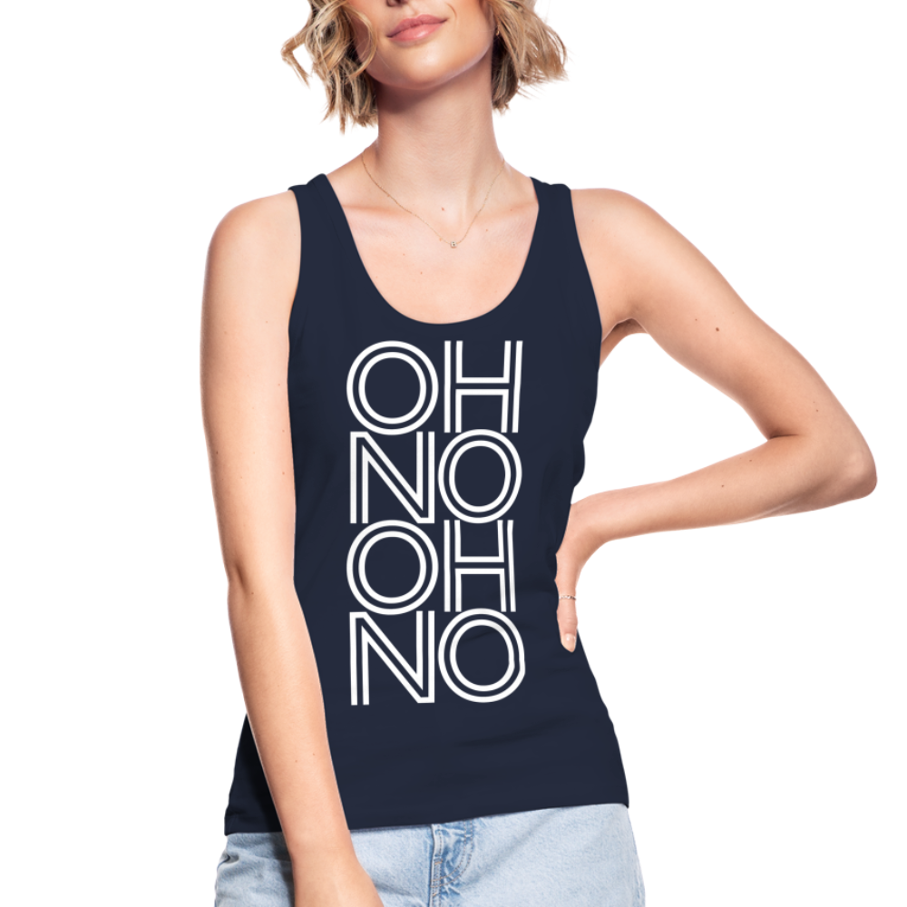 OH NO - Frauen Tank Top aus 100% Bio-Baumwolle - Navy