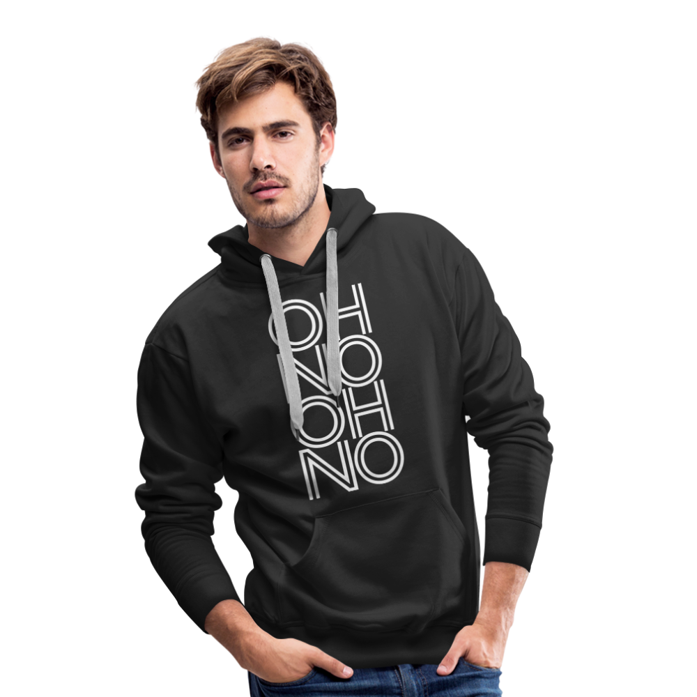 OH NO - Männer Hoodie - Schwarz