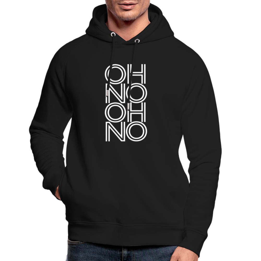OH NO - Unisex Bio-Hoodie - Schwarz