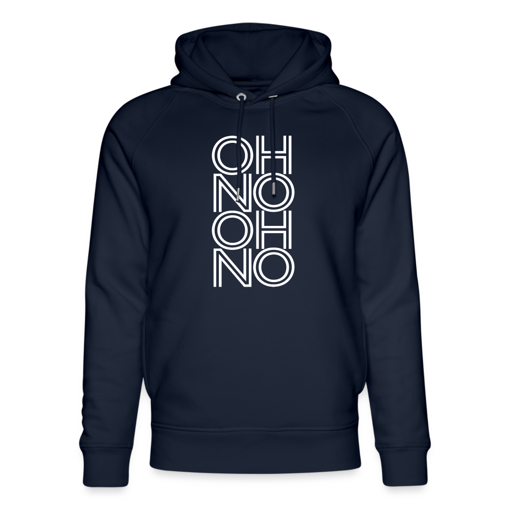 OH NO - Unisex Bio-Hoodie - Navy