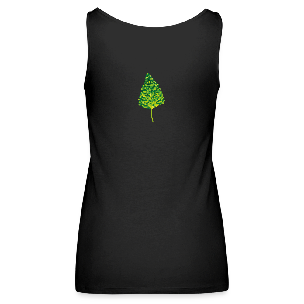 Das Blatt - Frauen Tank Top - Schwarz