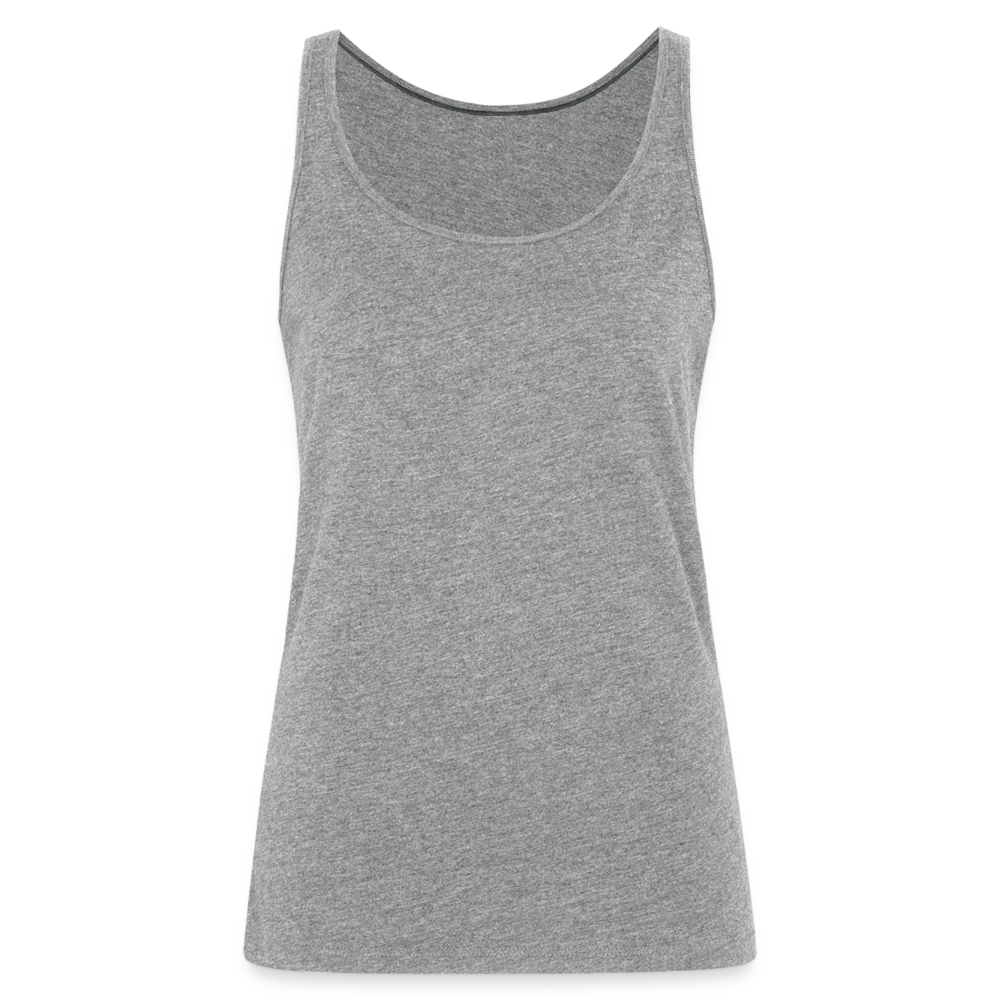 Das Blatt - Frauen Tank Top - Grau meliert