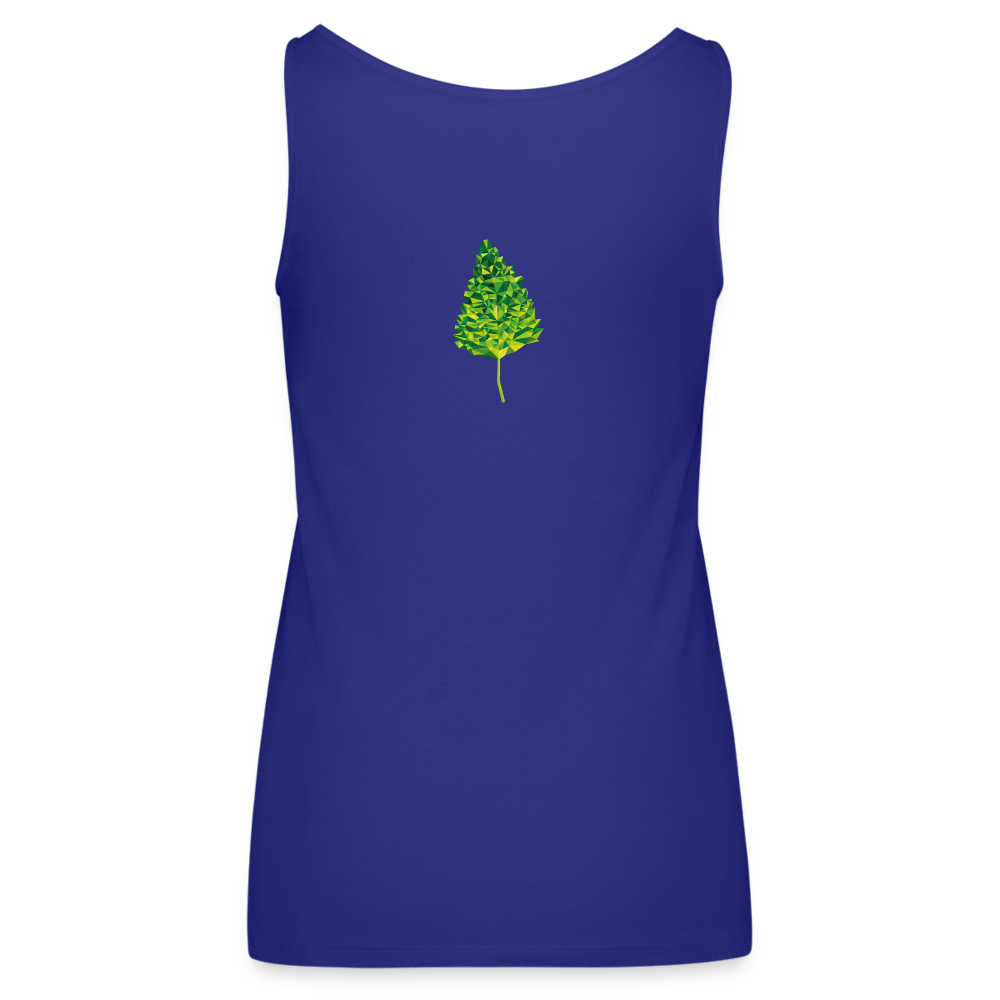 Das Blatt - Frauen Tank Top - Königsblau