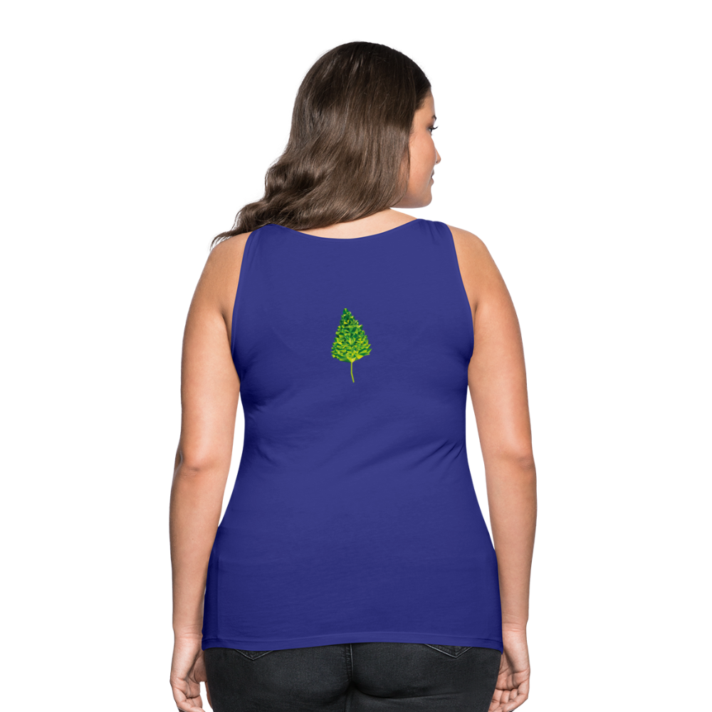 Das Blatt - Frauen Tank Top - Königsblau