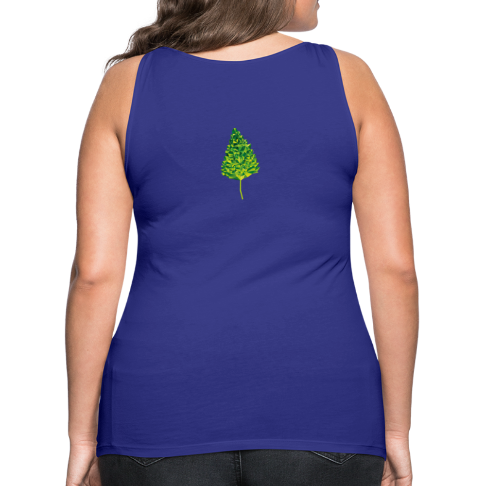 Das Blatt - Frauen Tank Top - Königsblau
