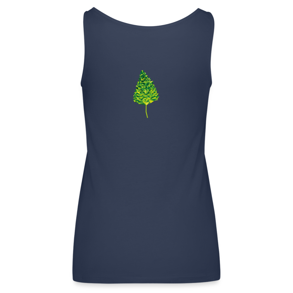 Das Blatt - Frauen Tank Top - Navy